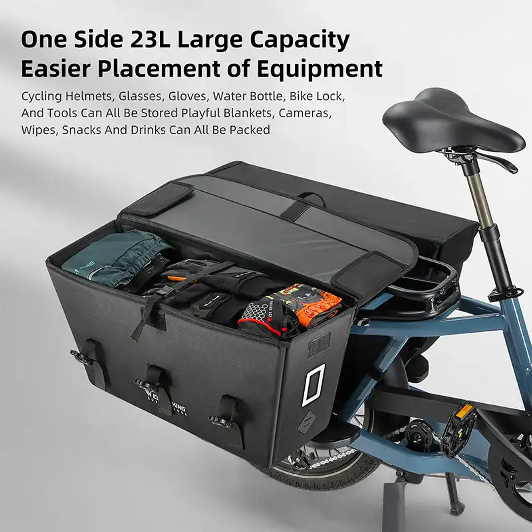 Alforja trasera Bicicleta Cargo 23lt - E-Mobility Chile, Las Condes