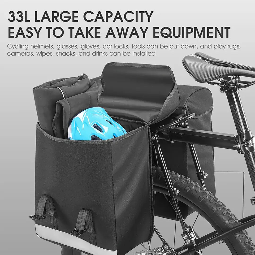 Alforja Trasera para Bicicleta 33lt - E-Mobility Chile, Las Condes
