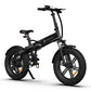 Bicicleta Eléctrica ADO A20F TXE negro - E-Mobility Chile, Las Condes