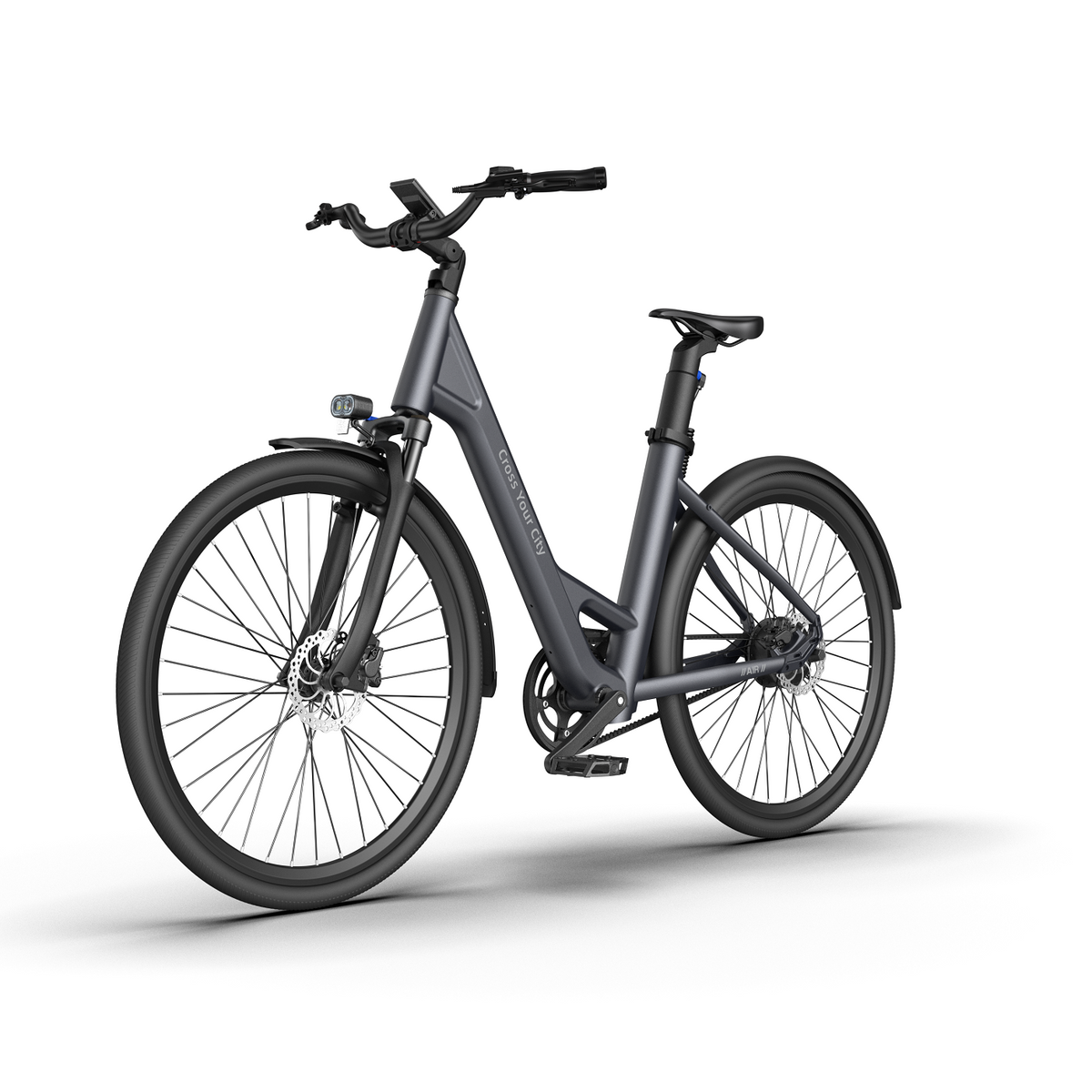 Bicicleta Eléctrica ADO A28 Air gris - E-Mobility Chile, Las Condes