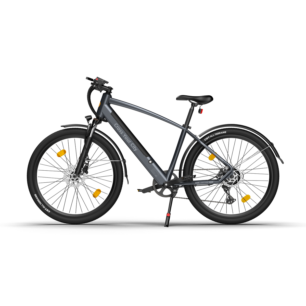 Bicicleta Eléctrica ADO Dece 300C gris - E-Mobility Chile, Las Condes