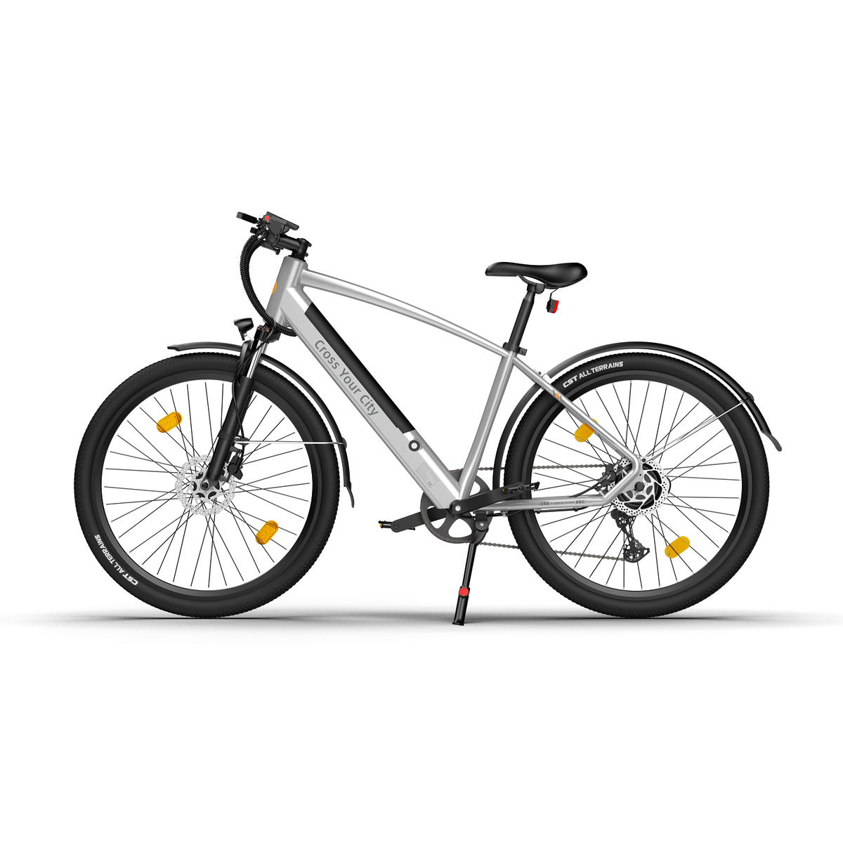 Bicicleta Eléctrica ADO Dece 300C plata - E-Mobility Chile, Las Condes