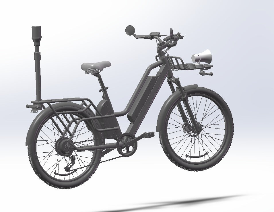 Bicicleta Eléctrica ADO O260T Seguridad - E-Mobility Chile, Las Condes