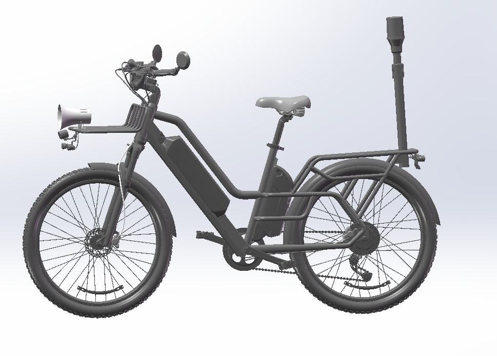 Bicicleta Eléctrica ADO O260T Seguridad - E-Mobility Chile, Las Condes