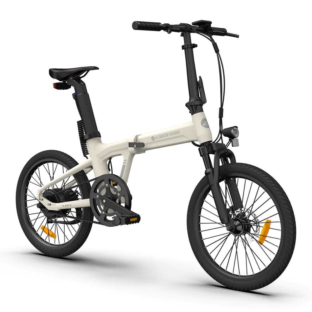 Bicicleta Eléctrica Plegable ADO A20 Lite crema - E-Mobility Chile, Las Condes