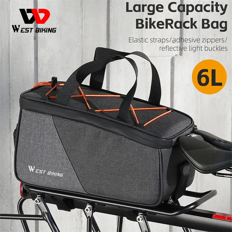 Bolso trasero para parrilla 6lt - E-Mobility Chile, Las Condes
