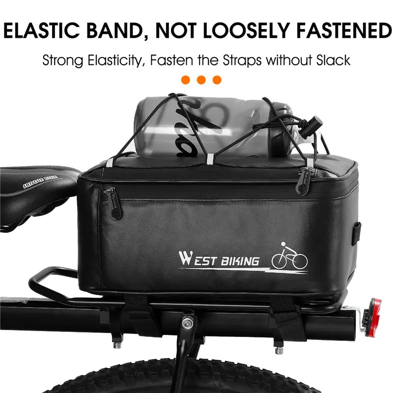 Bolso trasero para Parrilla Bicicleta - E-Mobility Chile, Las Condes