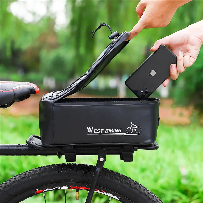 Bolso trasero para Parrilla Bicicleta - E-Mobility Chile, Las Condes