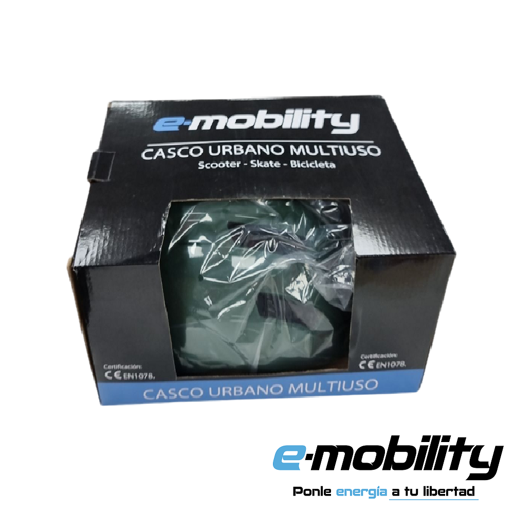 Casco Urbano Multiuso Niño E-Mobility, contenido de la caja - E-Mobility Chile, Las Condes