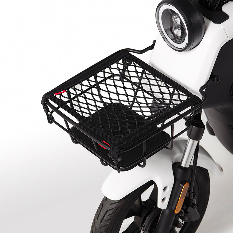 Cesta delantera Serie U NIU, vista frontal - E-Mobility Chile, Las Condes