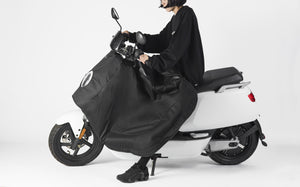 Cubrepiernas de Invierno para Moto Eléctrica NIU Serie NQi - E-Mobility Chile, Las Condes
