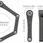 Foldylock Compact, vista lateral - E-Mobility Chile, Las Condes