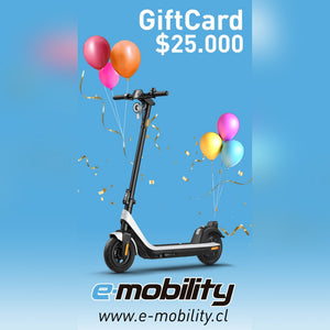 Giftcard E-Mobility $25.000 - E-Mobility Chile, Las Condes