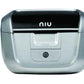 Maleta 14 Litros NIU plata, contenido de la caja - E-Mobility Chile, Las Condes