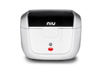 Maleta 29 Litros NIU blanco, contenido de la caja - E-Mobility Chile, Las Condes