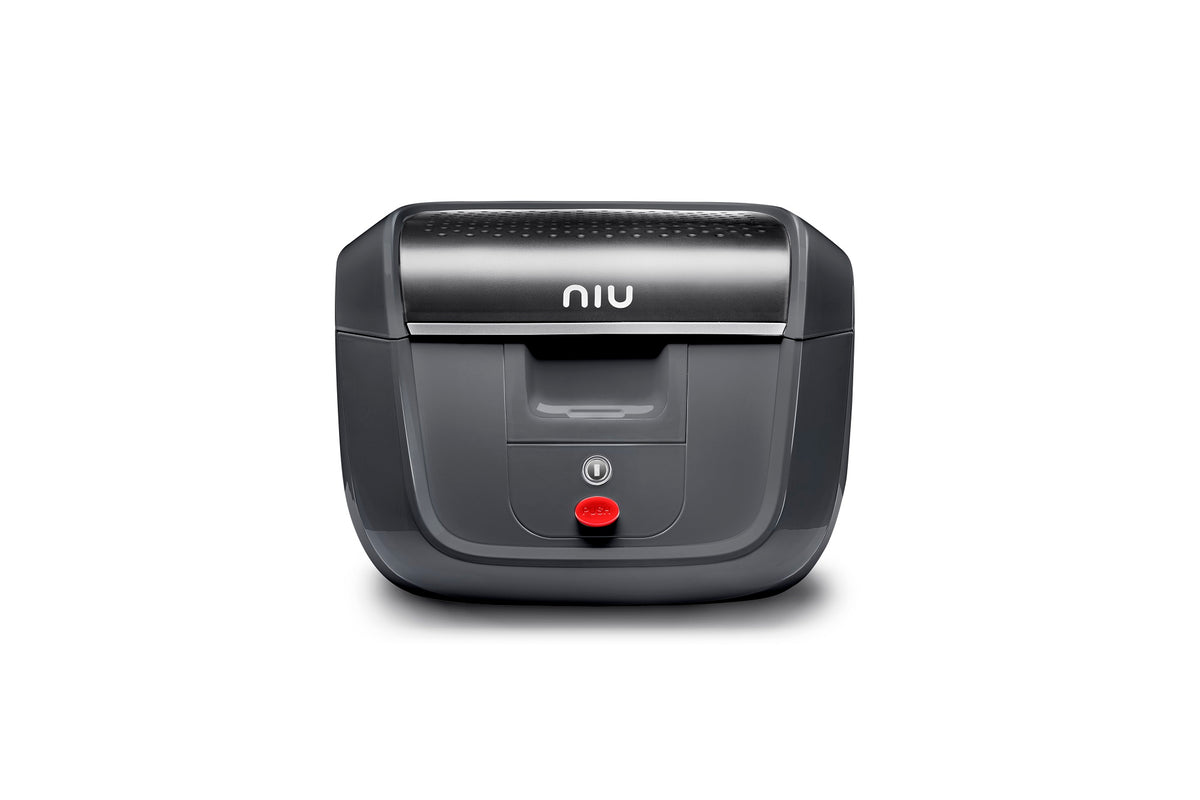 Maleta 29 Litros NIU, contenido de la caja - E-Mobility Chile, Las Condes