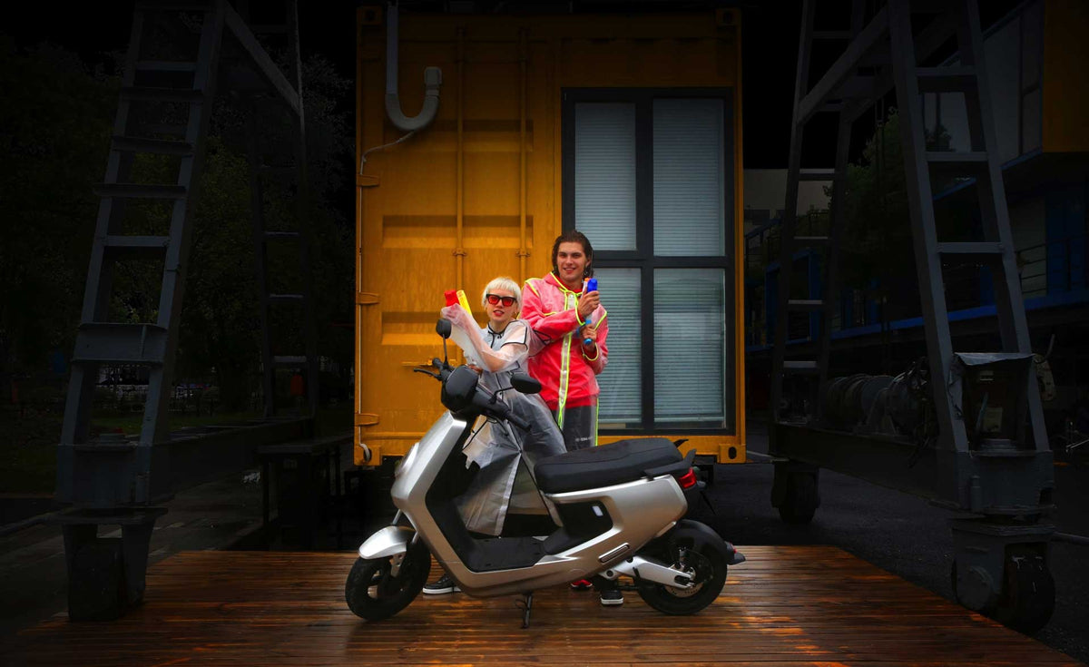 Moto Eléctrica NIU MQi+ Sport en uso - E-Mobility Chile, Las Condes