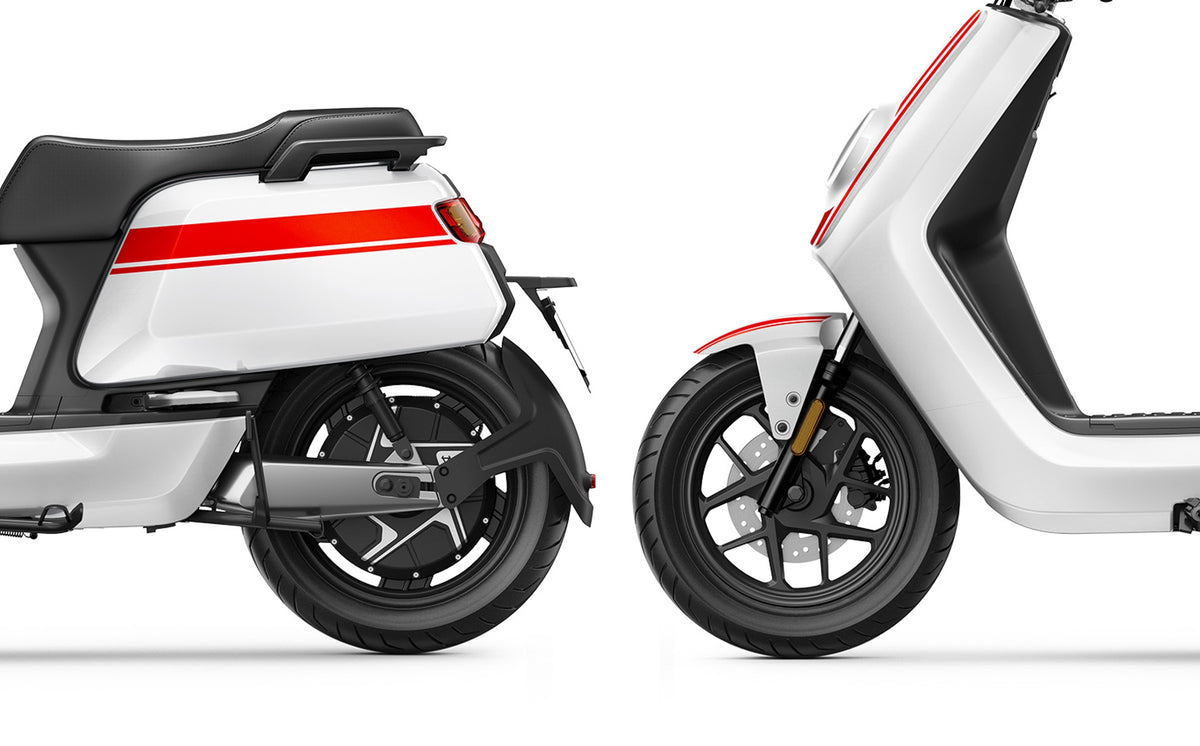 Moto Eléctrica NQi GT Cargo en uso - E-Mobility Chile, Las Condes