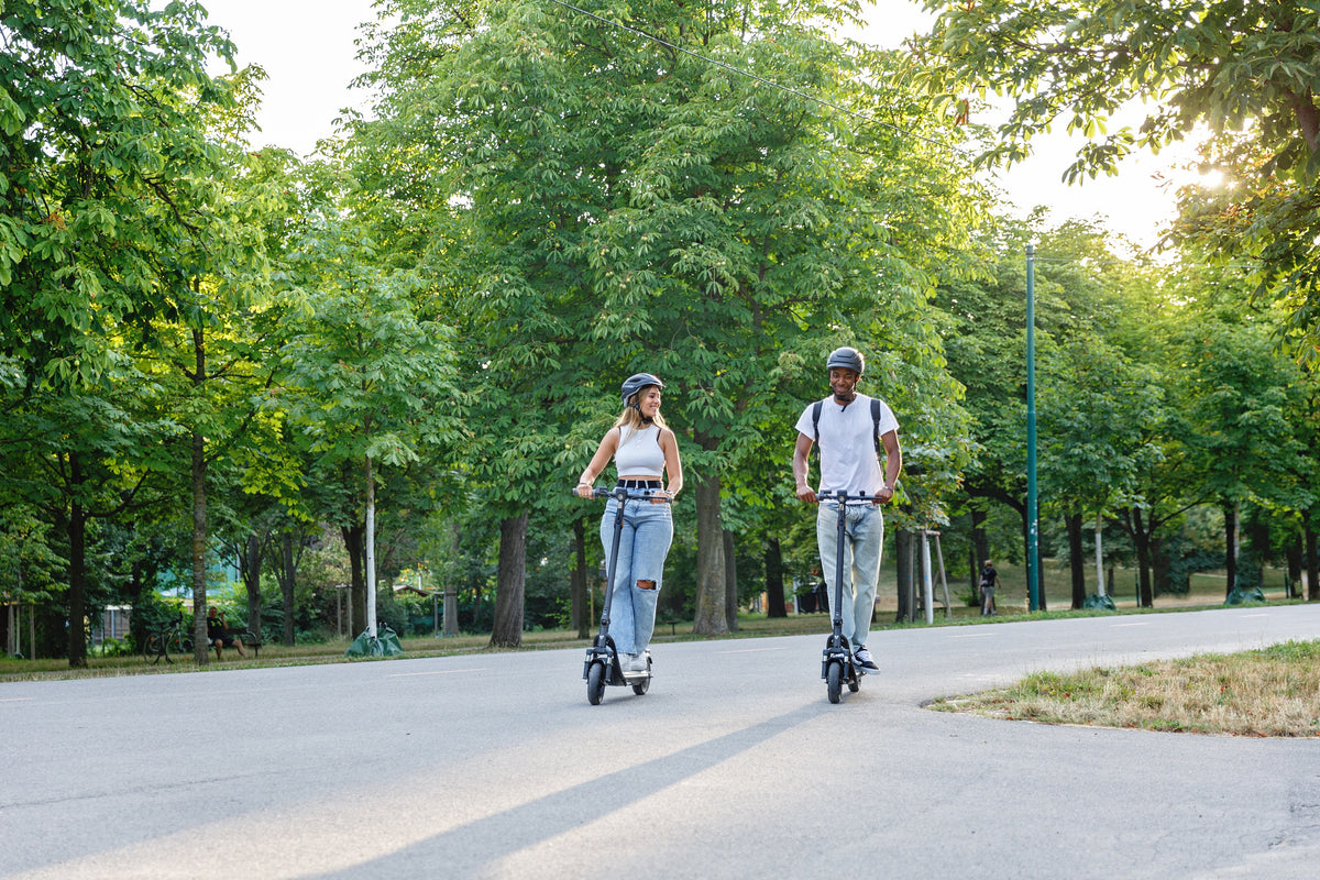 Scooter Eléctrico NIU KQi100F, en uso - E-Mobility Chile, Las Condes