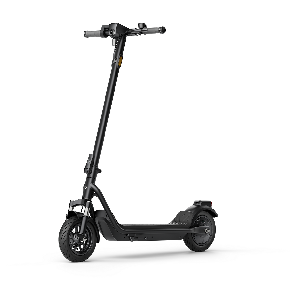 Scooter Eléctrico NIU KQi100F negro, vista lateral - E-Mobility Chile, Las Condes