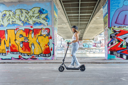 Scooter Eléctrico NIU KQi100P, en uso - E-Mobility Chile, Las Condes