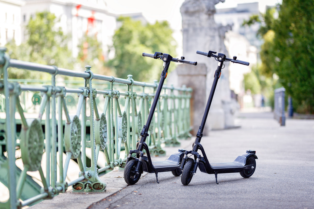 Scooter Eléctrico NIU KQi100P, en uso - E-Mobility Chile, Las Condes