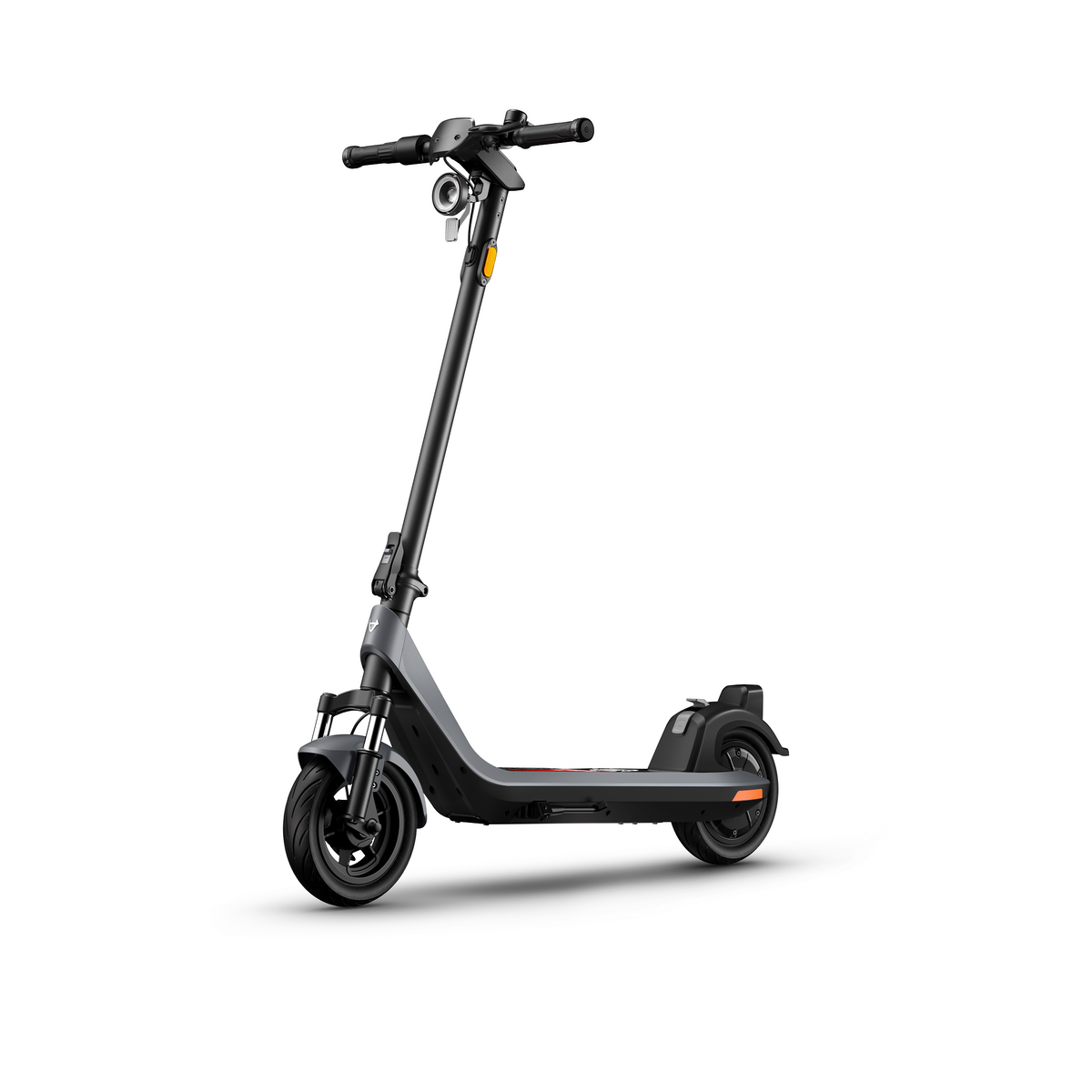 Scooter Eléctrico NIU KQi200P gris, vista frontal - E-Mobility Chile, Las Condes