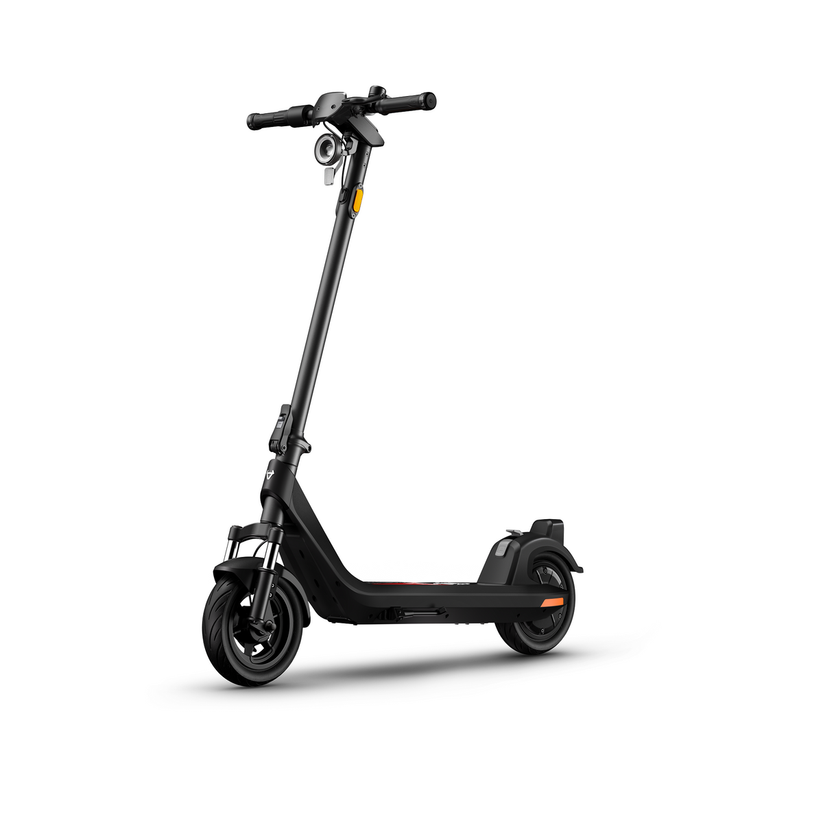 Scooter Eléctrico NIU KQi200P negro, vista frontal - E-Mobility Chile, Las Condes