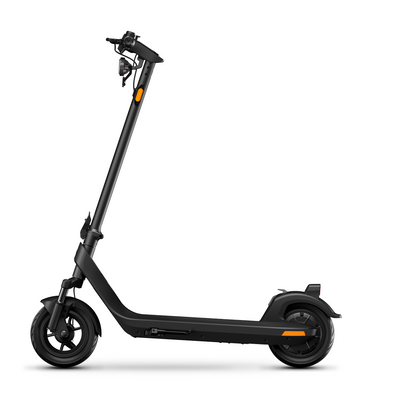 Scooter Eléctrico NIU KQi200P negro, vista lateral - E-Mobility Chile, Las Condes