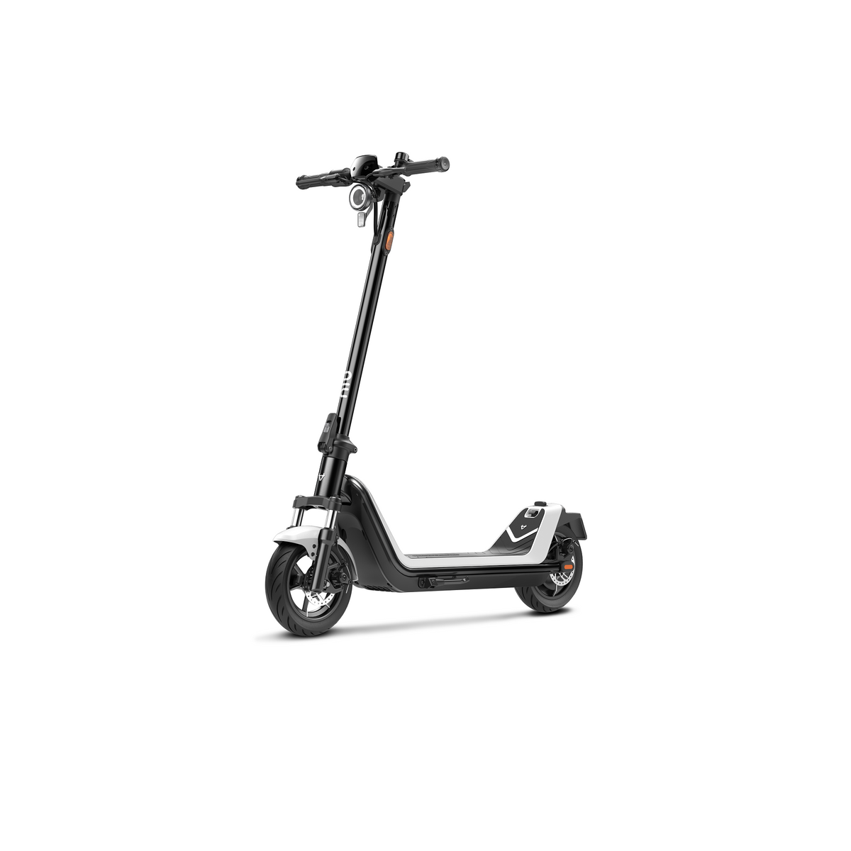 Scooter Eléctrico NIU KQi300P blanco, vista lateral - E-Mobility Chile, Las Condes