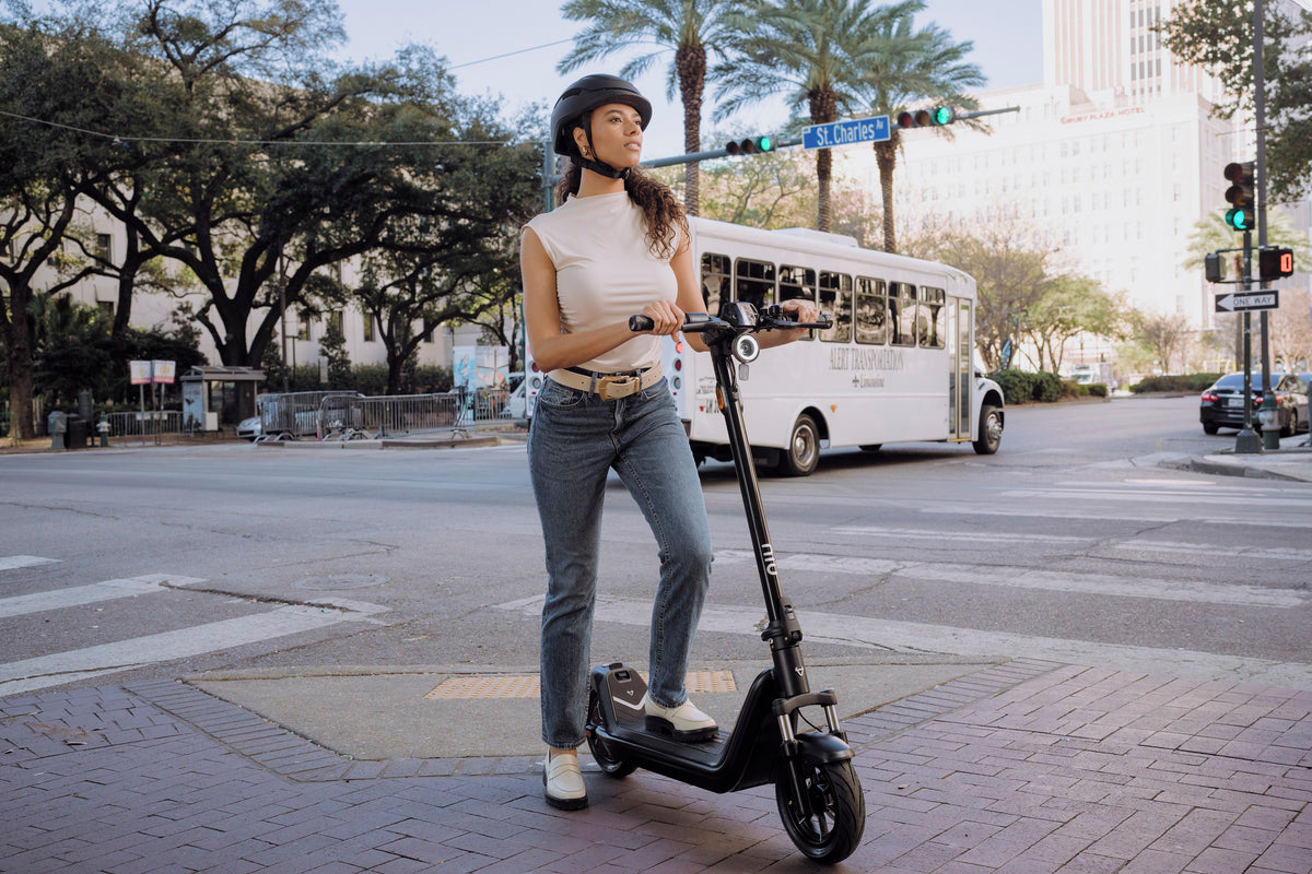 Scooter Eléctrico NIU KQi300P, en uso - E-Mobility Chile, Las Condes