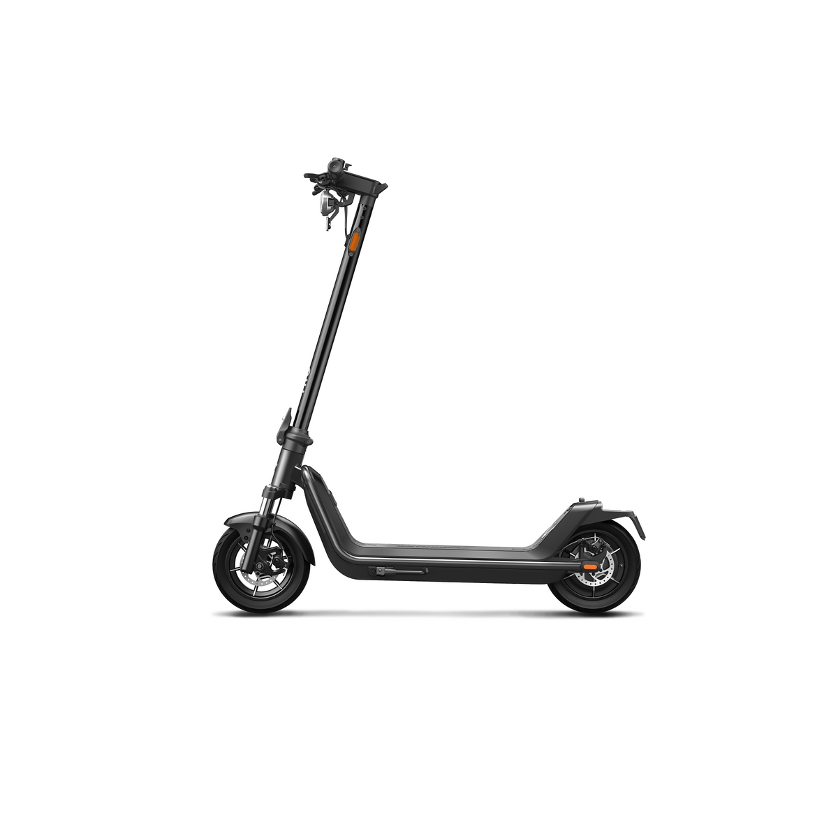 Scooter Eléctrico NIU KQi300P negro, vista lateral - E-Mobility Chile, Las Condes