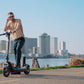 Scooter Eléctrico NIU KQi300X, en uso - E-Mobility Chile, Las Condes