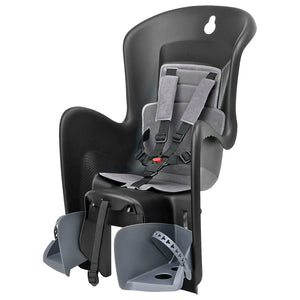 Silla Porta Bebé Polisport Bilby Maxi 29" CFS para Parrilla gris, vista lateral - E-Mobility Chile, Las Condes
