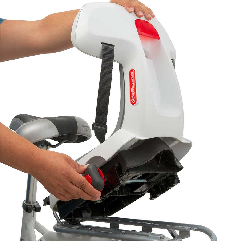 Silla Porta Bebé Polisport Guppy Junior 35kg para Parrilla - E-Mobility Chile, Las Condes
