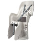 Silla Porta Bebé Polisport Joy 29" CFS para Parrilla gris, vista lateral - E-Mobility Chile, Las Condes